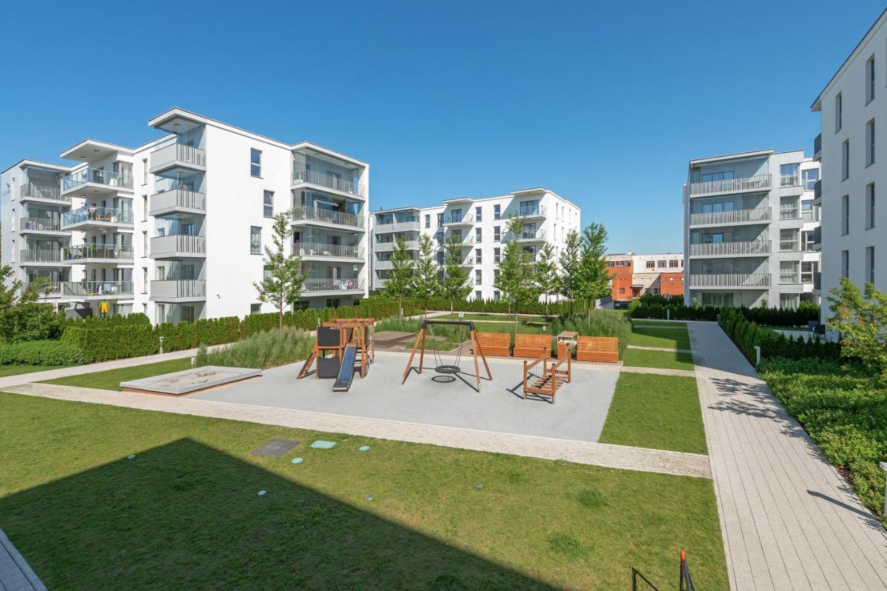 White Sea Shore - Premium Nadmorze Apartment Gdańsk Kültér fotó