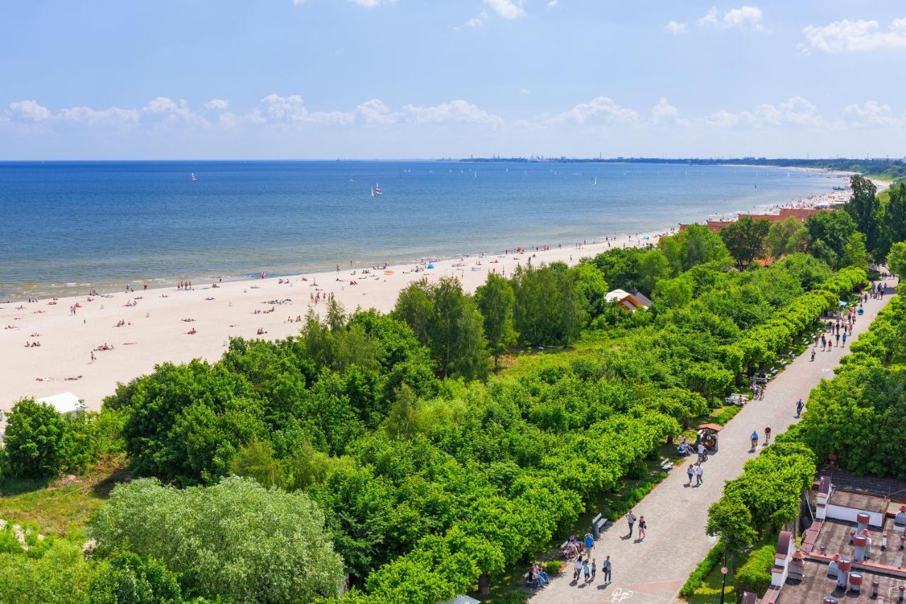 White Sea Shore - Premium Nadmorze Apartment Gdańsk Kültér fotó